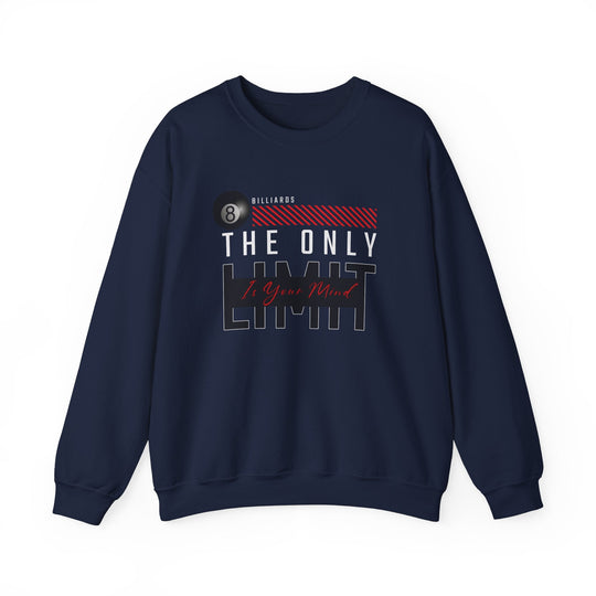 The Only Limit Is Your Mind - Unisex Crewneck Sweatshirt - BFLY BILLIARDS