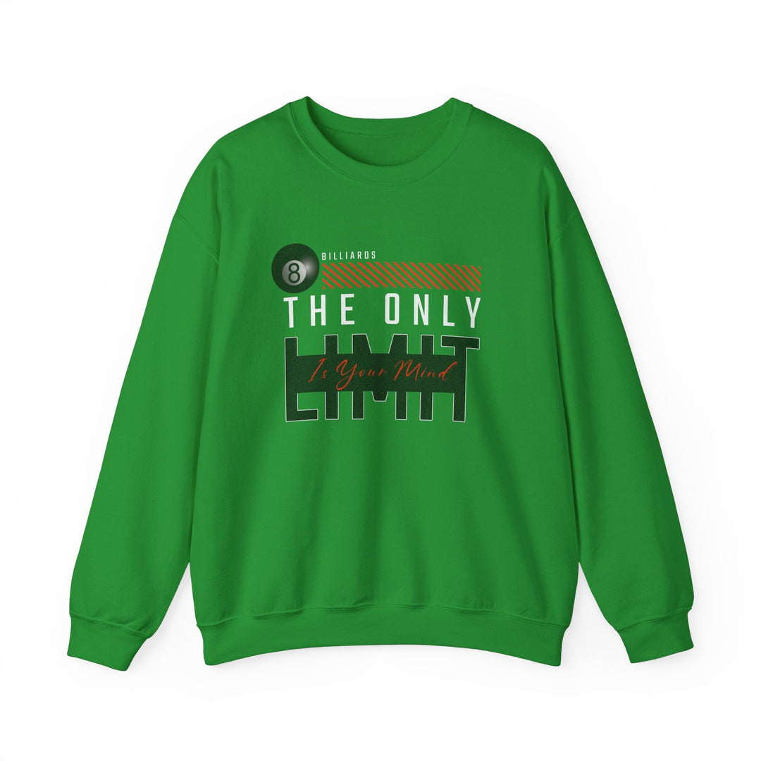 The Only Limit Is Your Mind - Unisex Crewneck Sweatshirt - BFLY BILLIARDS