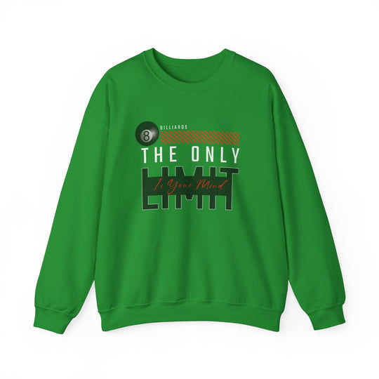 The Only Limit Is Your Mind - Unisex Crewneck Sweatshirt - BFLY BILLIARDS