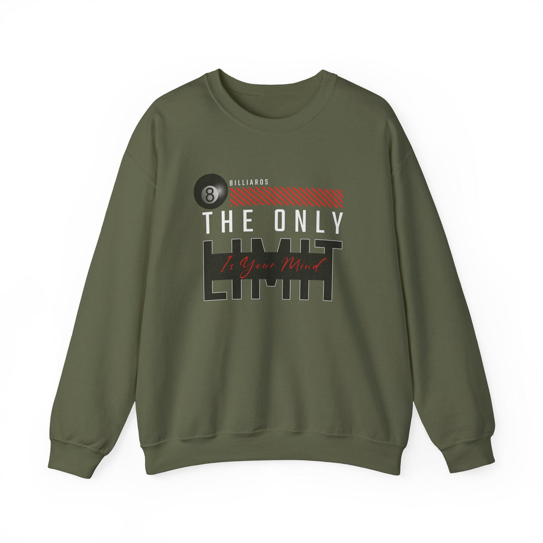 The Only Limit Is Your Mind - Unisex Crewneck Sweatshirt - BFLY BILLIARDS