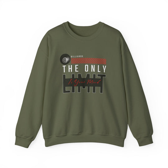 The Only Limit Is Your Mind - Unisex Crewneck Sweatshirt - BFLY BILLIARDS