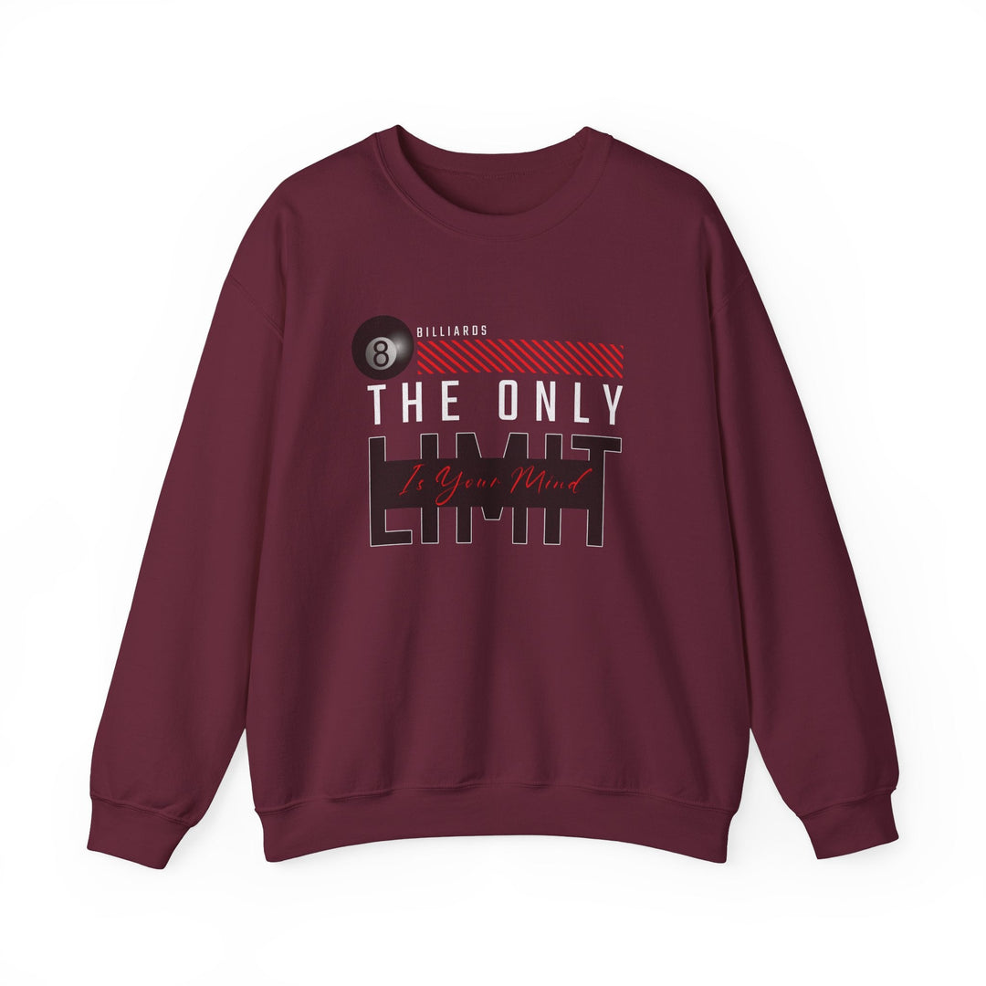 The Only Limit Is Your Mind - Unisex Crewneck Sweatshirt - BFLY BILLIARDS