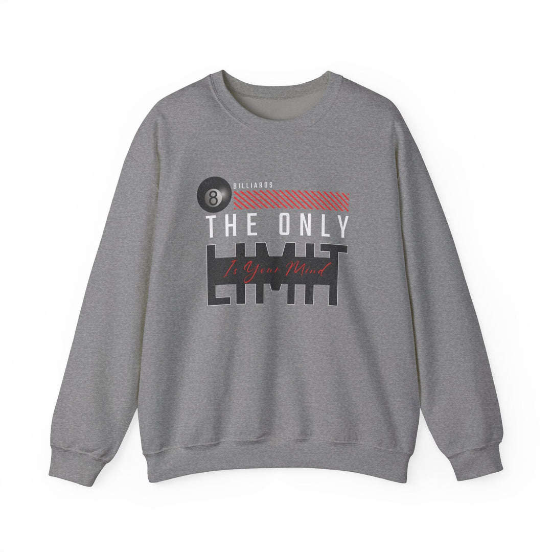 The Only Limit Is Your Mind - Unisex Crewneck Sweatshirt - BFLY BILLIARDS