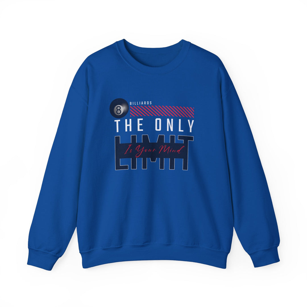 The Only Limit Is Your Mind - Unisex Crewneck Sweatshirt - BFLY BILLIARDS
