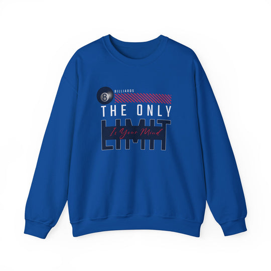 The Only Limit Is Your Mind - Unisex Crewneck Sweatshirt - BFLY BILLIARDS