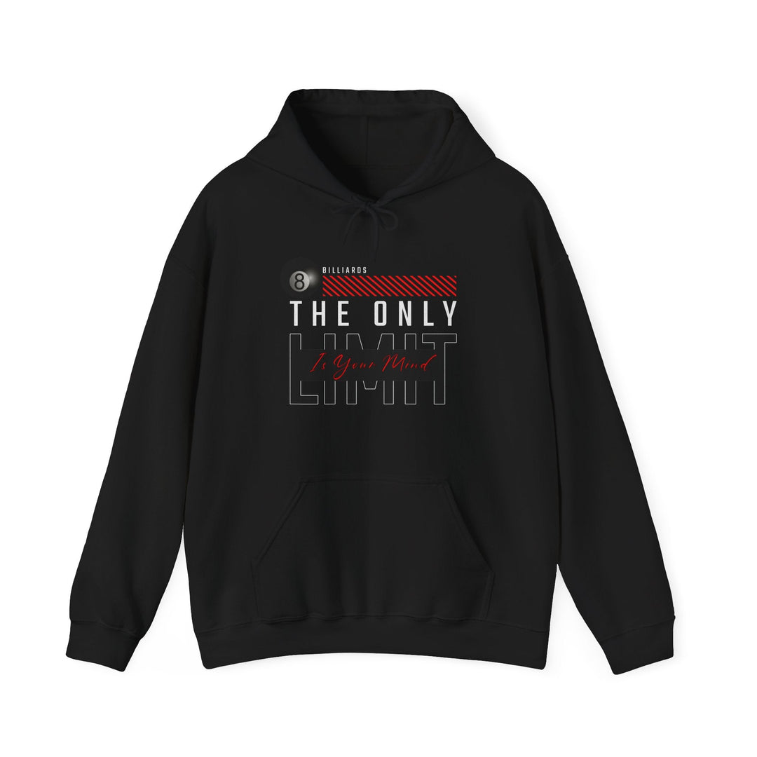 The Only Limit Is Your Mind - Unisex Pullover Hoodie - BFLY BILLIARDS