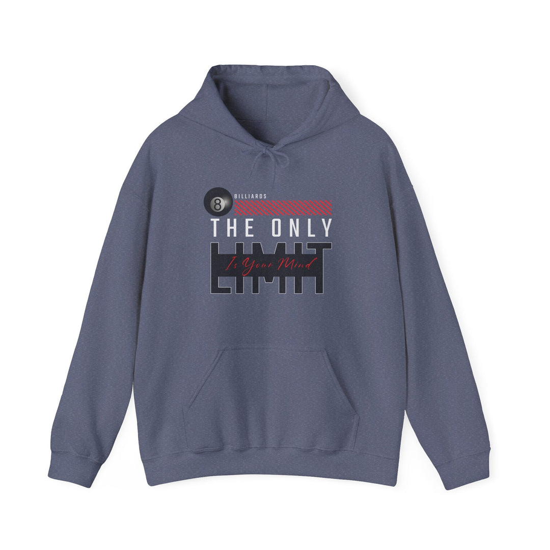 The Only Limit Is Your Mind - Unisex Pullover Hoodie - BFLY BILLIARDS