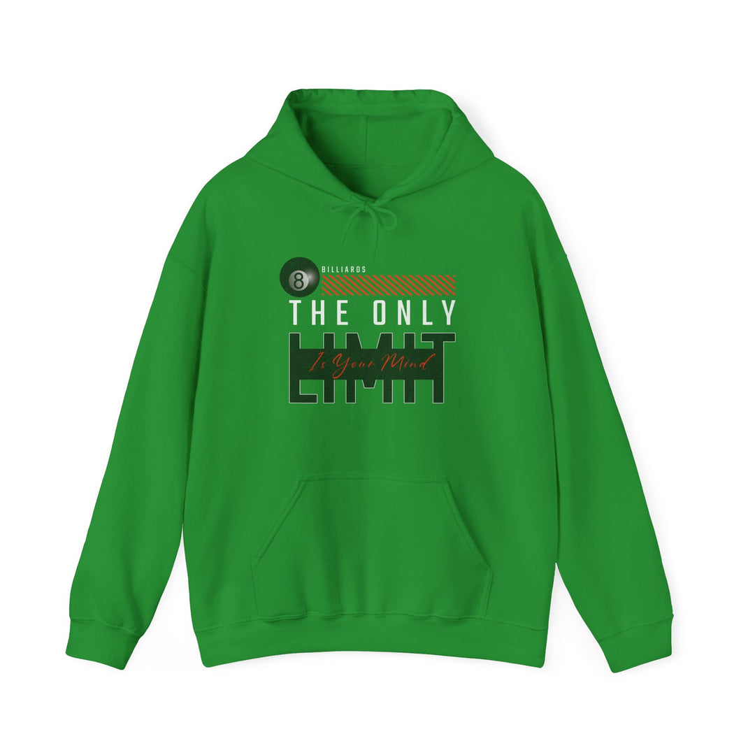 The Only Limit Is Your Mind - Unisex Pullover Hoodie - BFLY BILLIARDS