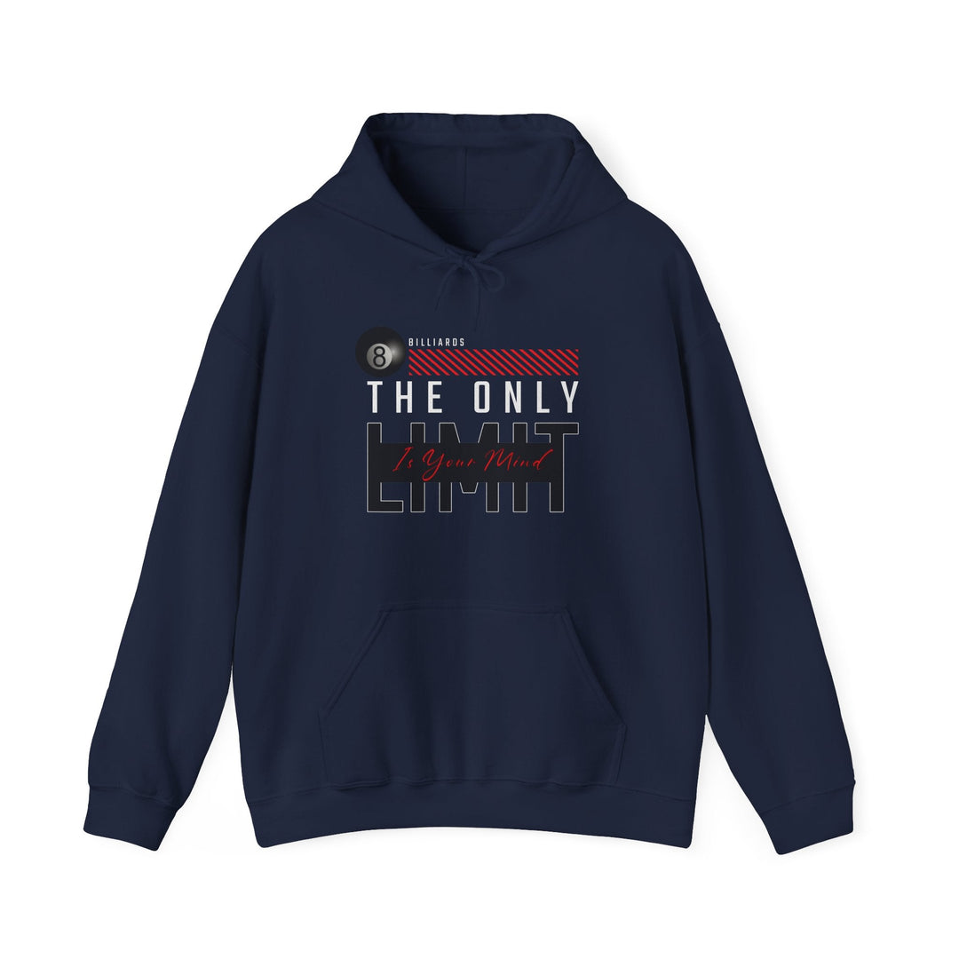 The Only Limit Is Your Mind - Unisex Pullover Hoodie - BFLY BILLIARDS