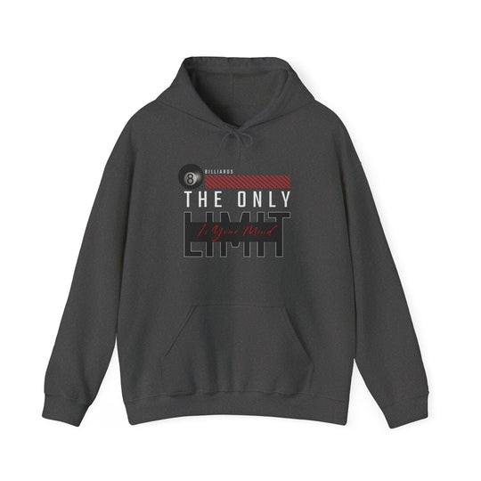 The Only Limit Is Your Mind - Unisex Pullover Hoodie - BFLY BILLIARDS