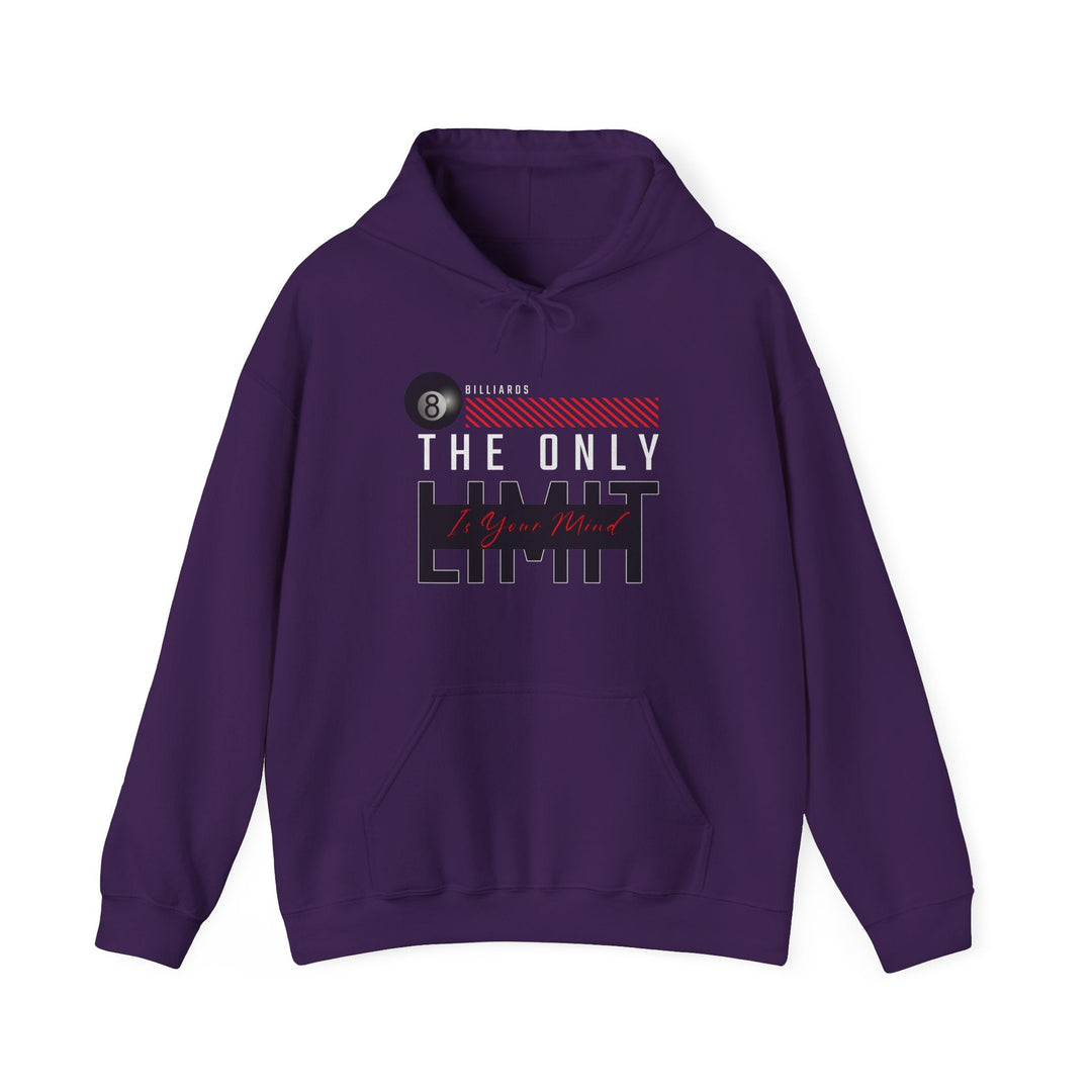 The Only Limit Is Your Mind - Unisex Pullover Hoodie - BFLY BILLIARDS
