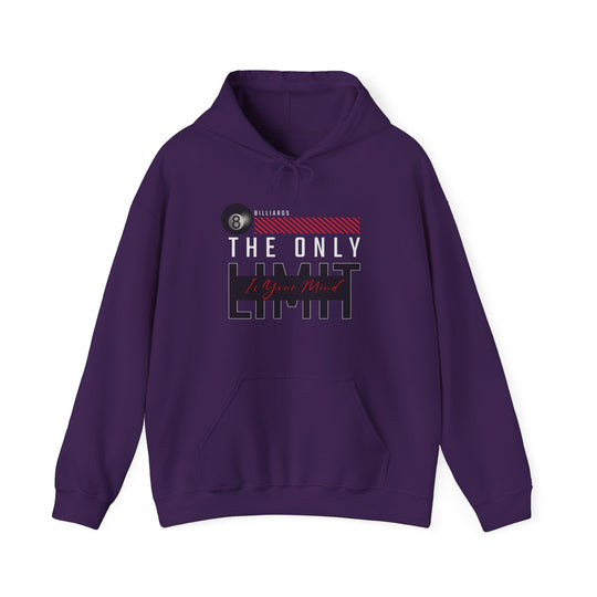 The Only Limit Is Your Mind - Unisex Pullover Hoodie - BFLY BILLIARDS