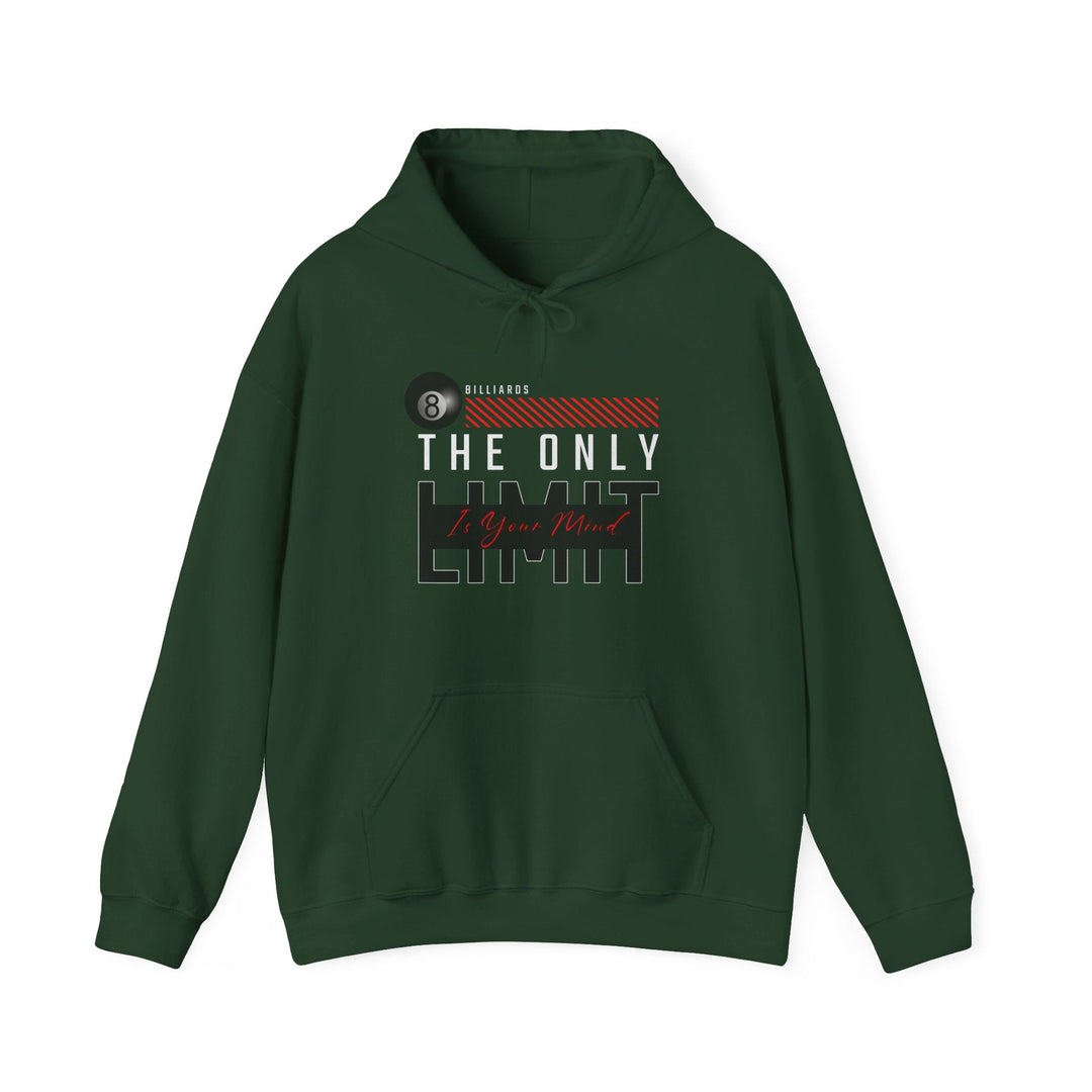 The Only Limit Is Your Mind - Unisex Pullover Hoodie - BFLY BILLIARDS