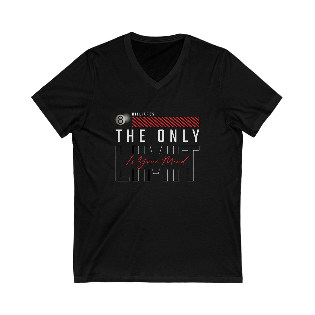 The Only Limit Is Your Mind - Unisex V - Neck Tee - BFLY BILLIARDS