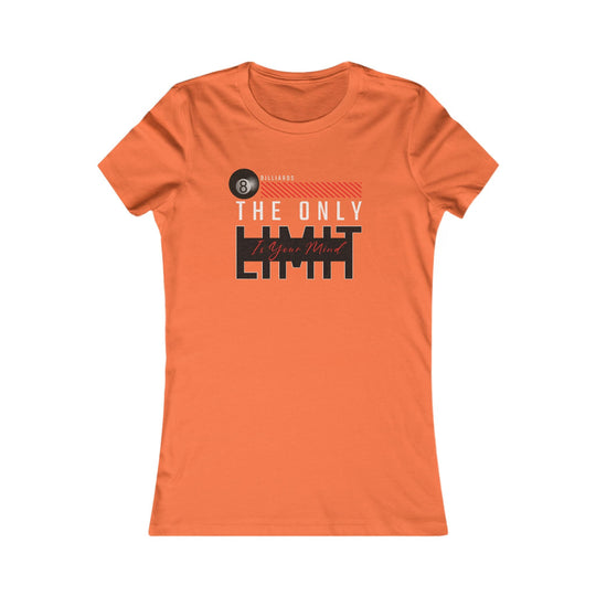 The Only Limit Is Your Mind - Women's Fitted Tee - BFLY BILLIARDS