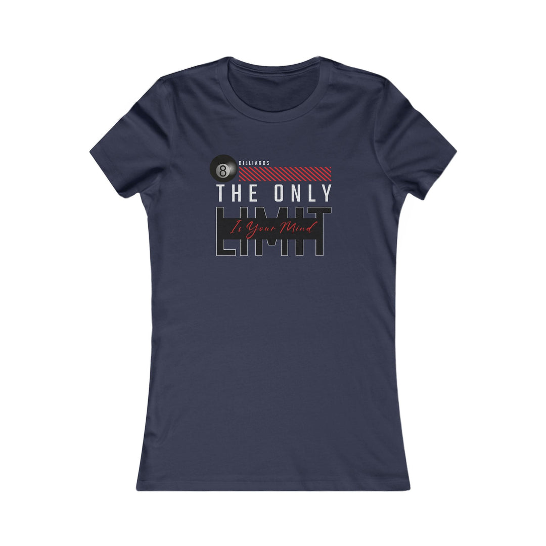 The Only Limit Is Your Mind - Women's Fitted Tee - BFLY BILLIARDS