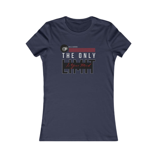 The Only Limit Is Your Mind - Women's Fitted Tee - BFLY BILLIARDS