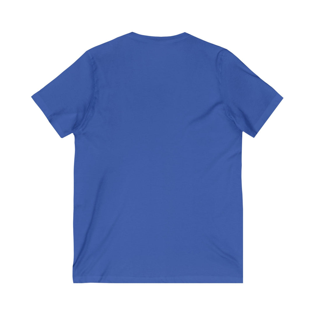 Think Outside the Box - 8 Ball - Unisex V - Neck Tee - BFLY BILLIARDS