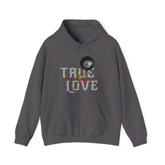 True Love - 8 Ball - Unisex Pullover Hoodie - BFLY BILLIARDS