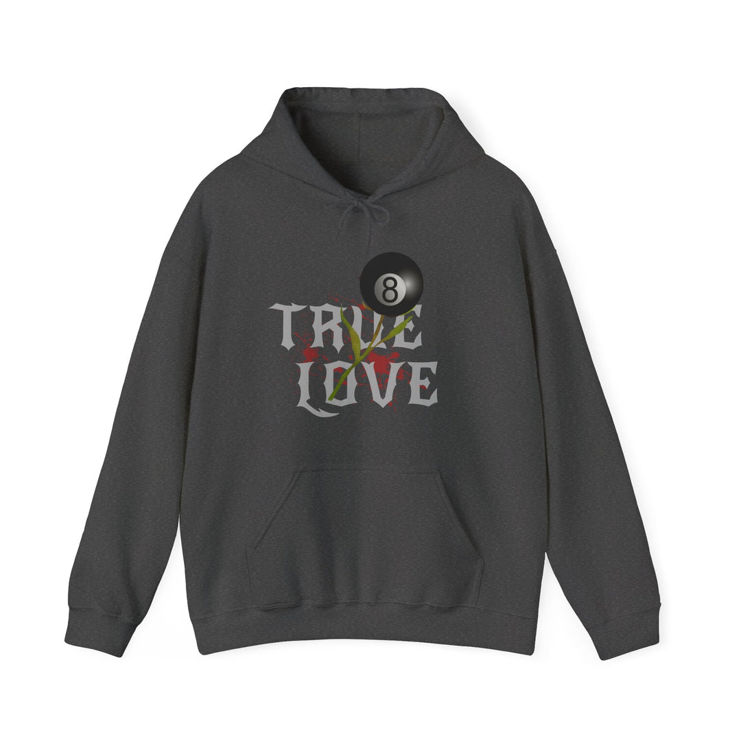 True Love - 8 Ball - Unisex Pullover Hoodie - BFLY BILLIARDS