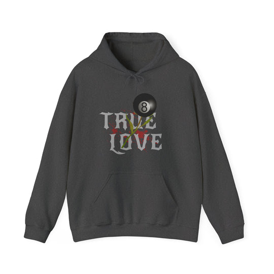 True Love - 8 Ball - Unisex Pullover Hoodie - BFLY BILLIARDS