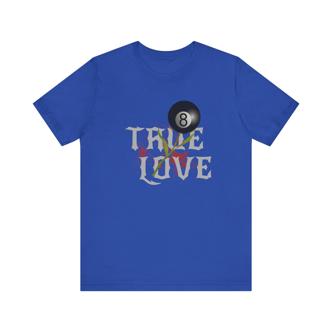 True Love - 8 Ball - Unisex Softstyle Tee - BFLY BILLIARDS