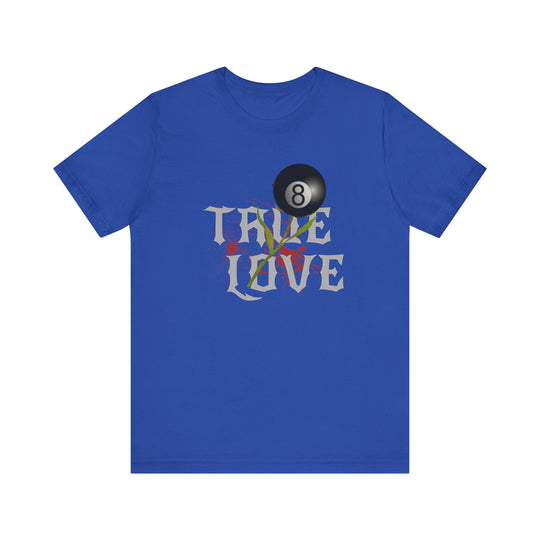 True Love - 8 Ball - Unisex Softstyle Tee - BFLY BILLIARDS