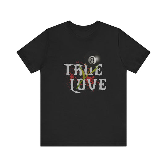 True Love - 8 Ball - Unisex Softstyle Tee - BFLY BILLIARDS