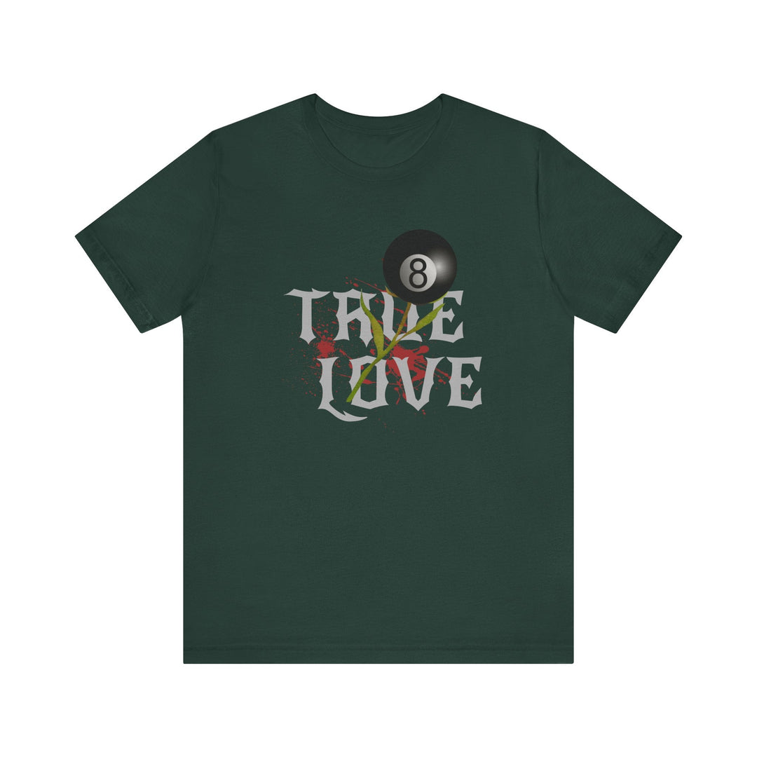 True Love - 8 Ball - Unisex Softstyle Tee - BFLY BILLIARDS