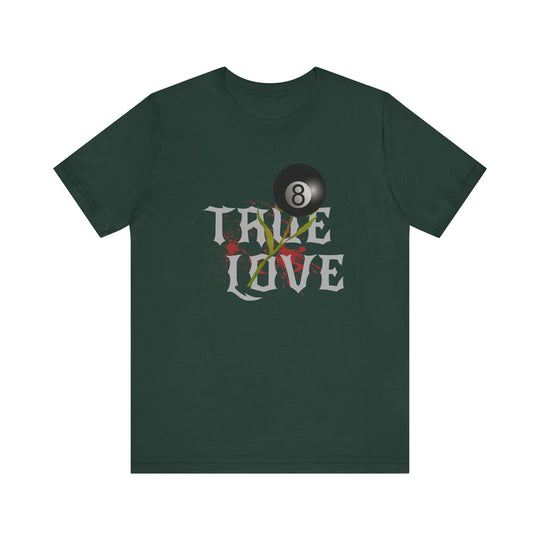 True Love - 8 Ball - Unisex Softstyle Tee - BFLY BILLIARDS