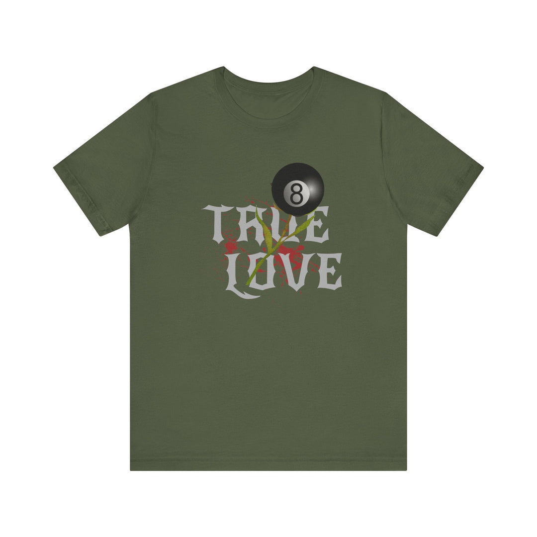 True Love - 8 Ball - Unisex Softstyle Tee - BFLY BILLIARDS