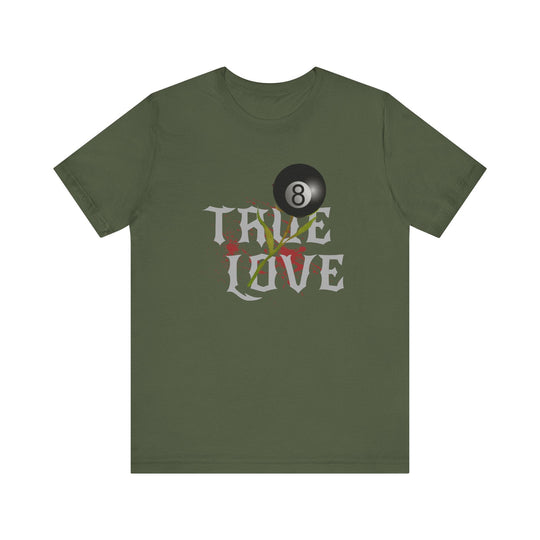 True Love - 8 Ball - Unisex Softstyle Tee - BFLY BILLIARDS