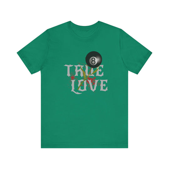 True Love - 8 Ball - Unisex Softstyle Tee - BFLY BILLIARDS