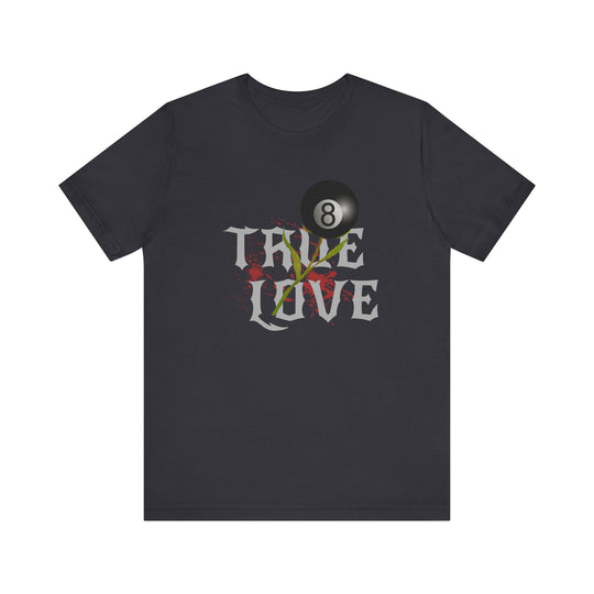 True Love - 8 Ball - Unisex Softstyle Tee - BFLY BILLIARDS
