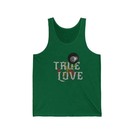 True Love - 8 Ball - Unisex Tank Top - BFLY BILLIARDS