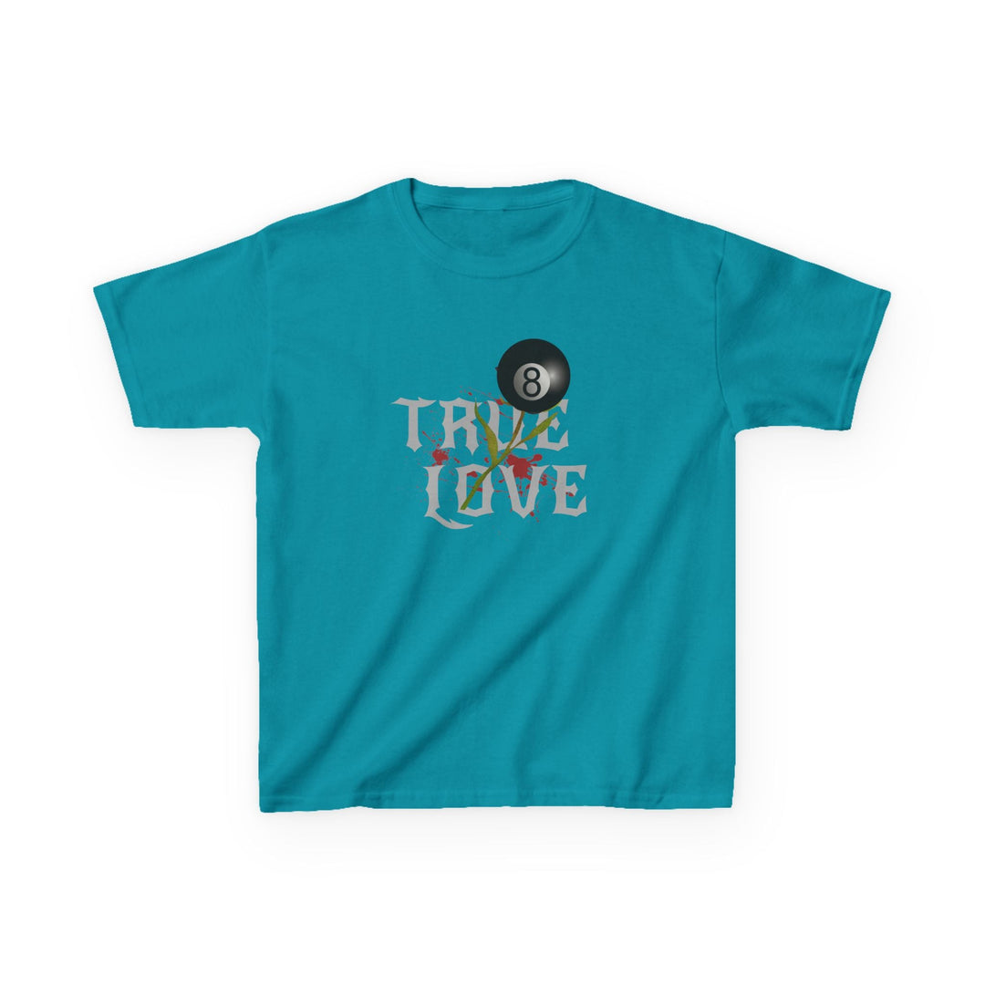 True Love - 8 Ball - Youth Cotton Tee - BFLY BILLIARDS