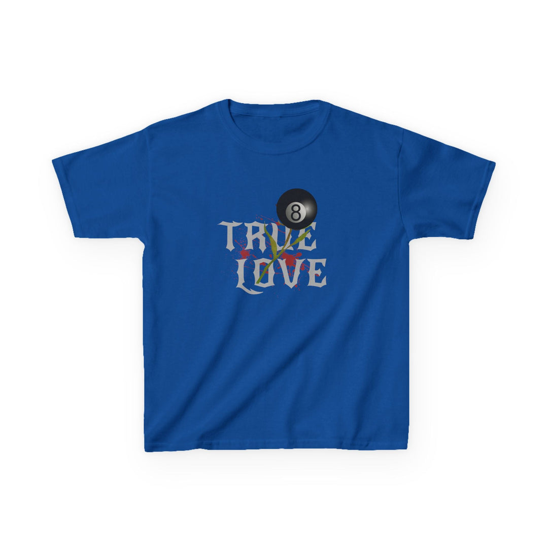 True Love - 8 Ball - Youth Cotton Tee - BFLY BILLIARDS