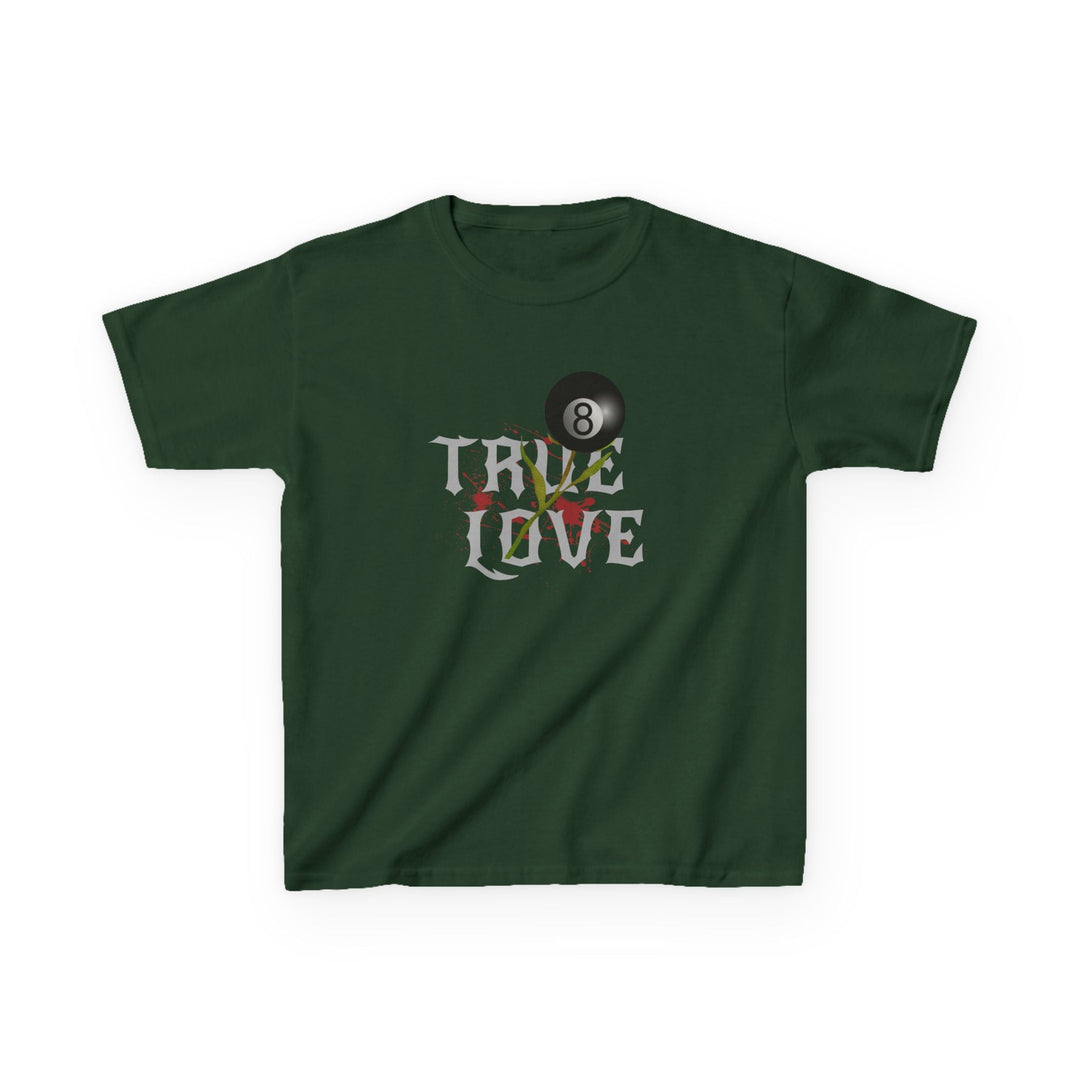 True Love - 8 Ball - Youth Cotton Tee - BFLY BILLIARDS