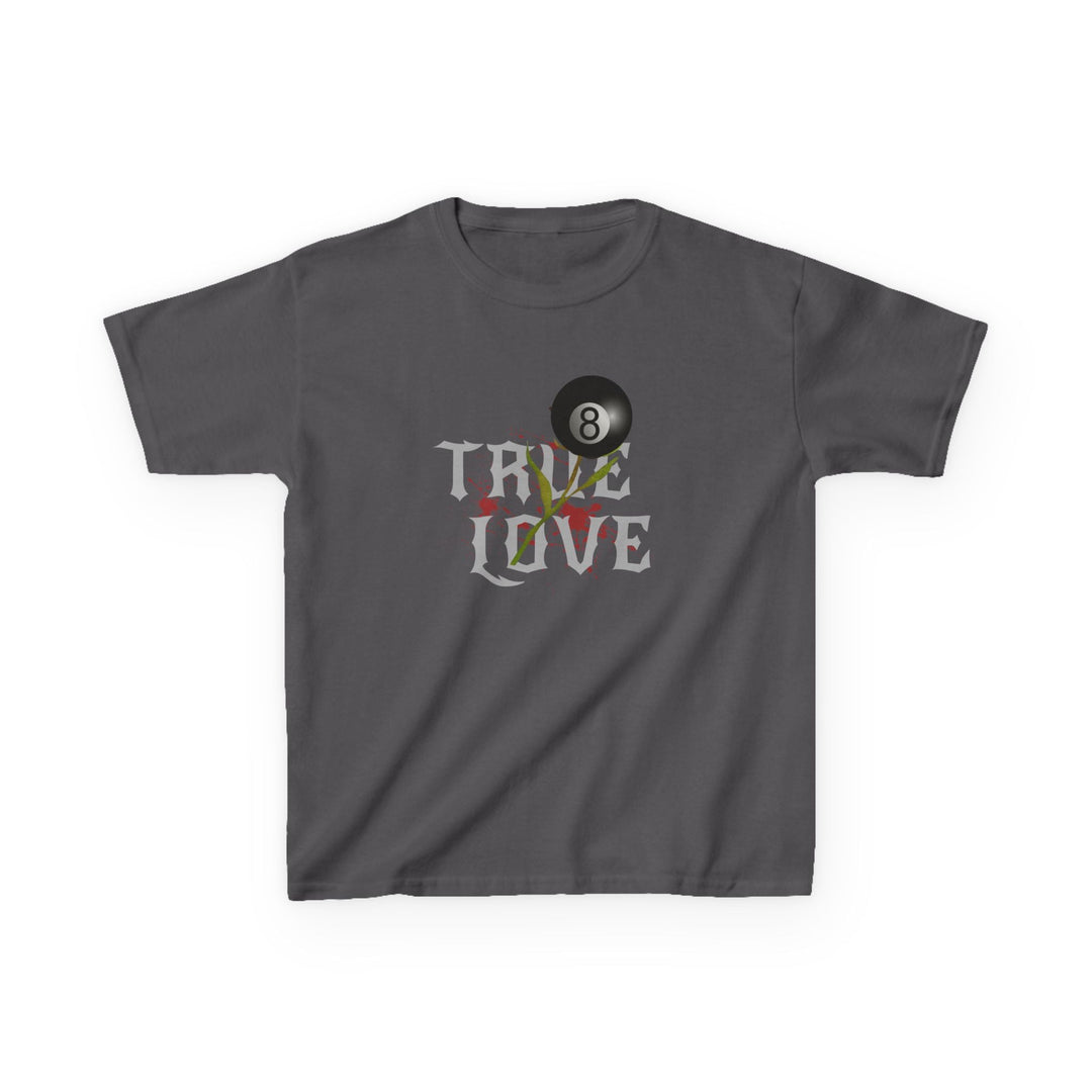 True Love - 8 Ball - Youth Cotton Tee - BFLY BILLIARDS