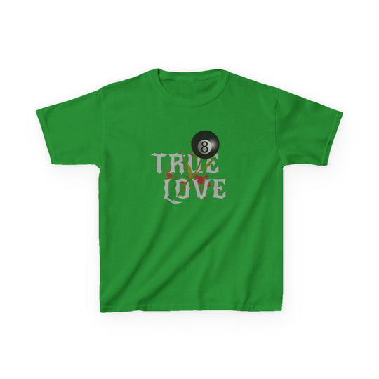 True Love - 8 Ball - Youth Cotton Tee - BFLY BILLIARDS
