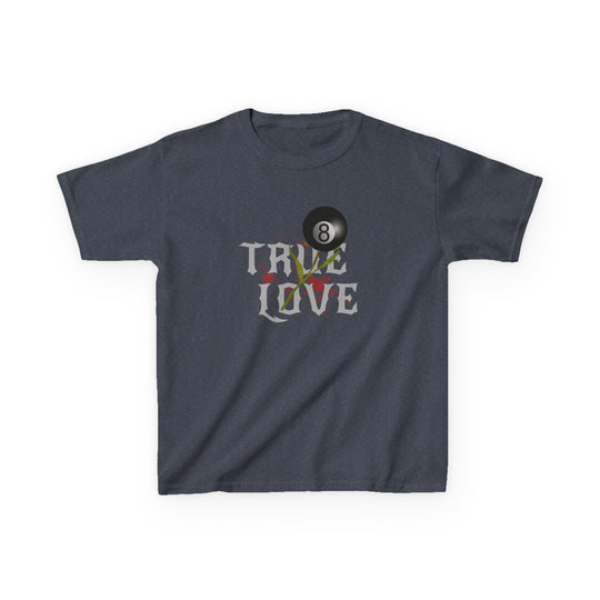 True Love - 8 Ball - Youth Cotton Tee - BFLY BILLIARDS