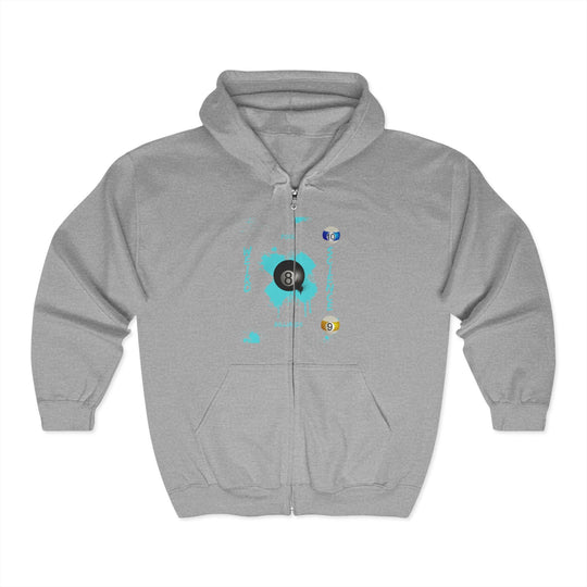 Weird Science - Pool - Billiards - Full Zip Hoodie - BFLY BILLIARDS