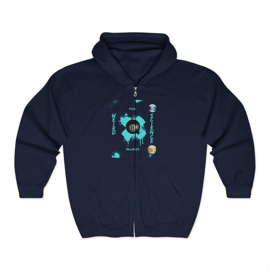 Weird Science - Pool - Billiards - Full Zip Hoodie - BFLY BILLIARDS