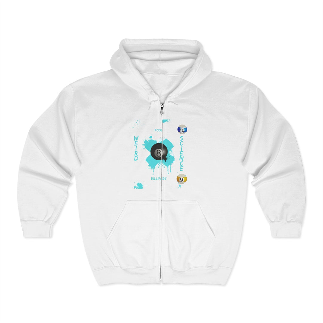 Weird Science - Pool - Billiards - Full Zip Hoodie - BFLY BILLIARDS