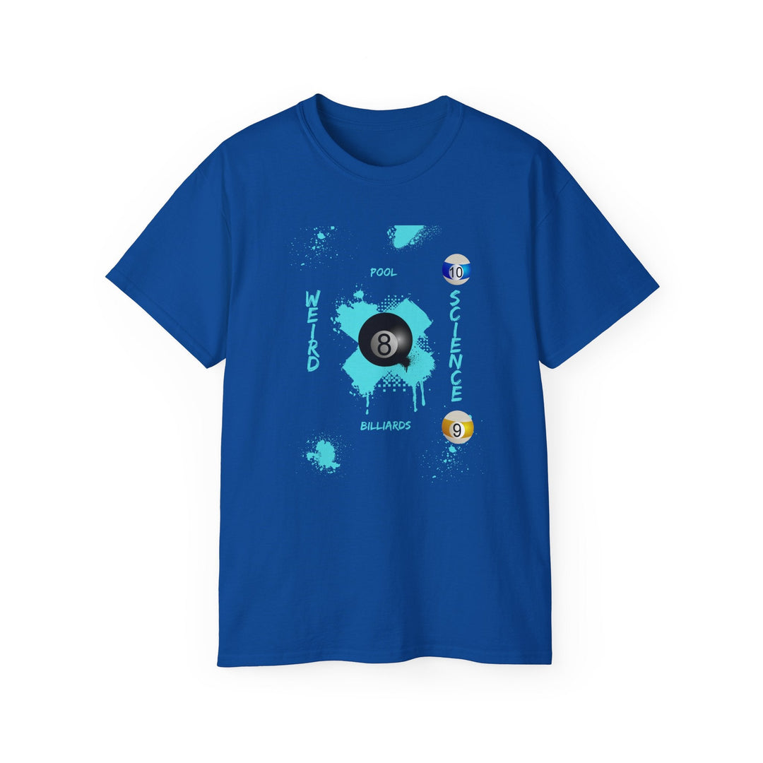 Weird Science - Pool - Billiards - Unisex Cotton T-Shirt - BFLY BILLIARDS