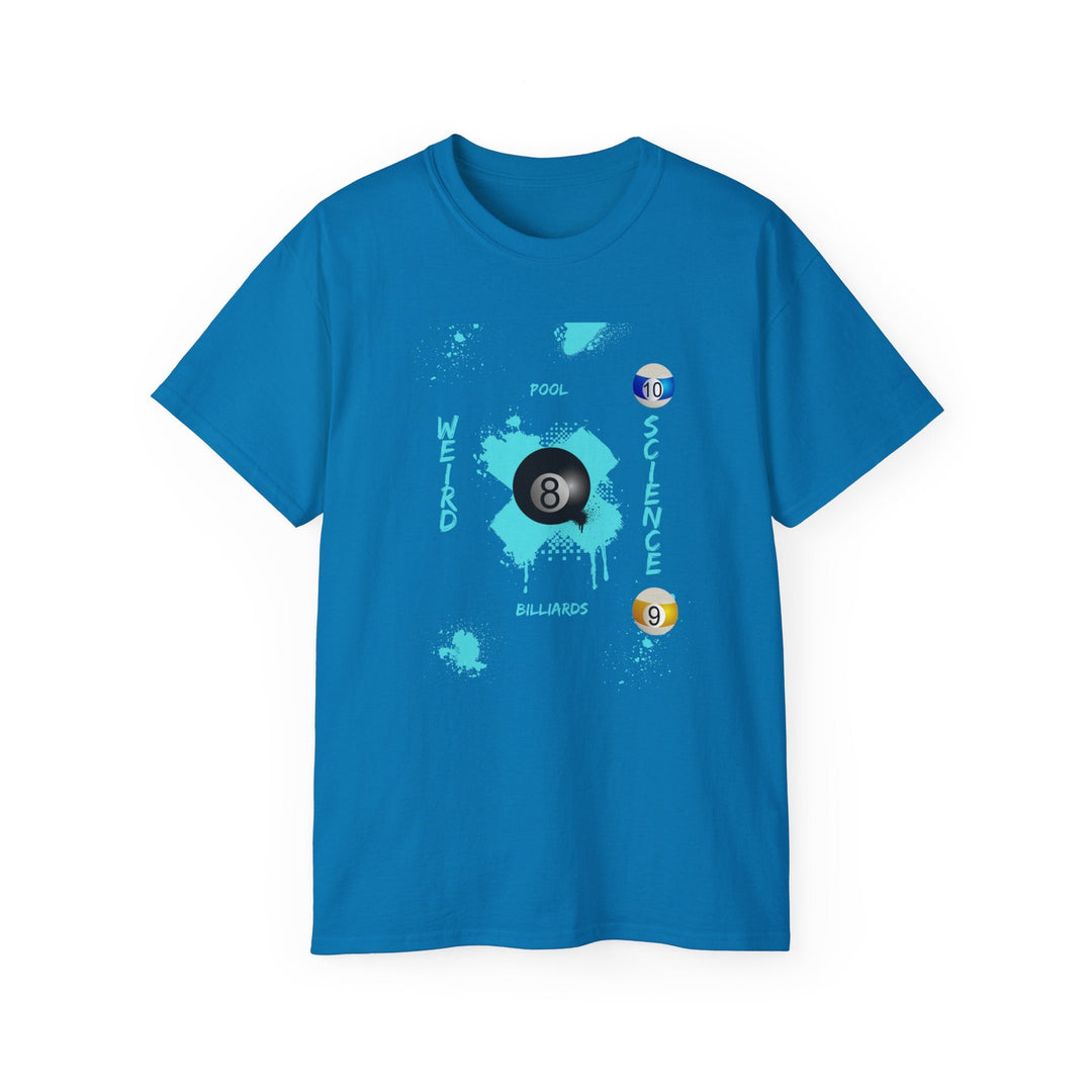 Weird Science - Pool - Billiards - Unisex Cotton T-Shirt - BFLY BILLIARDS