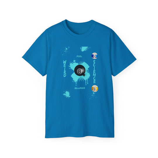 Weird Science - Pool - Billiards - Unisex Cotton T-Shirt - BFLY BILLIARDS