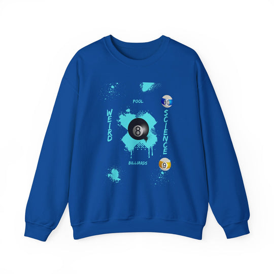 Weird Science - Pool - Billiards - Unisex Crewneck Sweatshirt - BFLY BILLIARDS