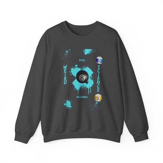 Weird Science - Pool - Billiards - Unisex Crewneck Sweatshirt - BFLY BILLIARDS