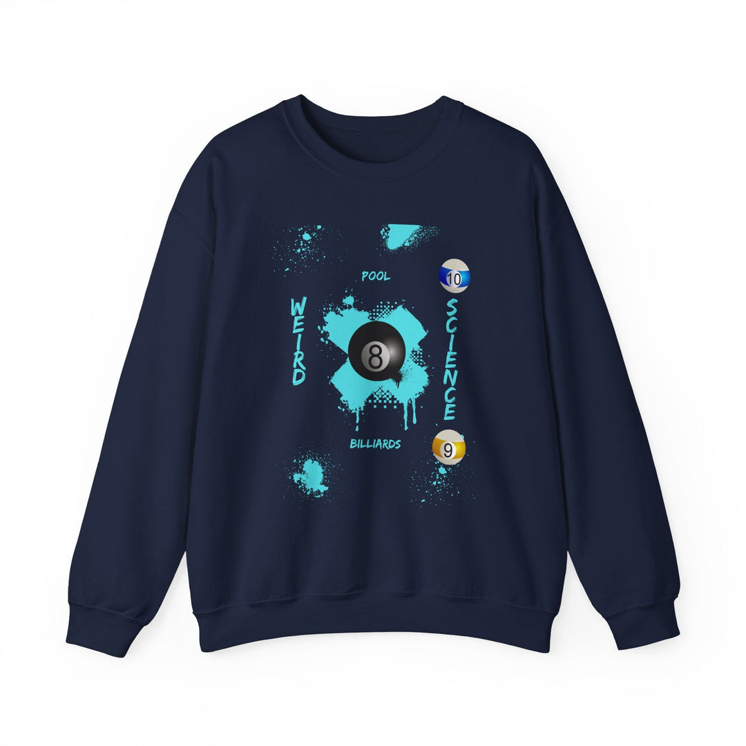 Weird Science - Pool - Billiards - Unisex Crewneck Sweatshirt - BFLY BILLIARDS